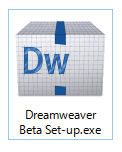 Dreamweaver-Beta4 setup.exe